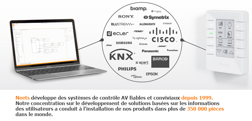 boitier de pilotage de salle Neets