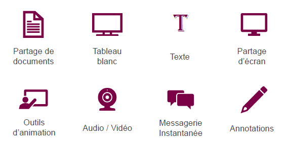 SOFA-fonctionnalites SOFA logiciel visioconférence les fonctionnalités