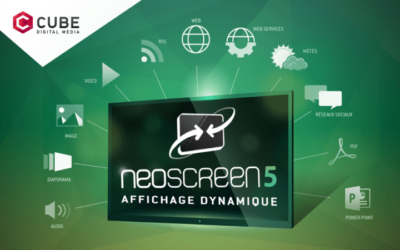 Néoscreen logiciel d’affichage dynamique évolutif