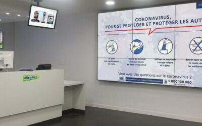 Téléaffichage : Affichez toutes sortes de contenus sur vos écrans.