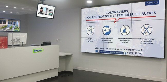 Téléaffichage : Affichez toutes sortes de contenus sur vos écrans.