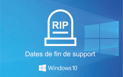Arrêt de support du logiciel Windows 10
